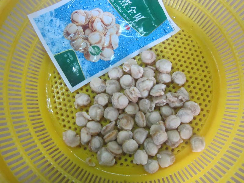 COOKED WHOLE SCALLOP MEAT