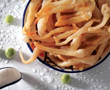 SMOCKED SQUID TENTACLE