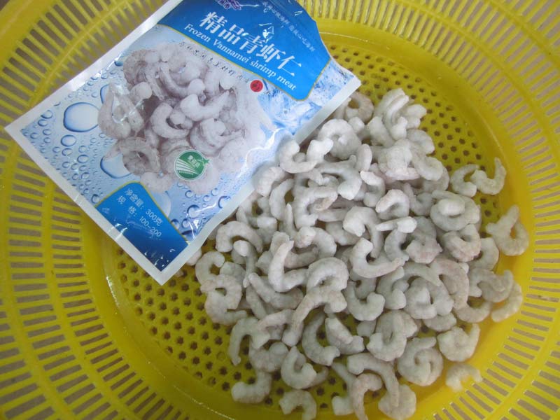 Frozen Vannamei shrimp meat